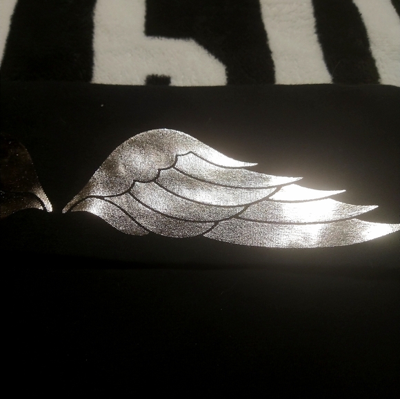 Victoria's Secret Pink VS Angel Wings Fold Over Flares Bling Set. L. - Picture 6 of 9